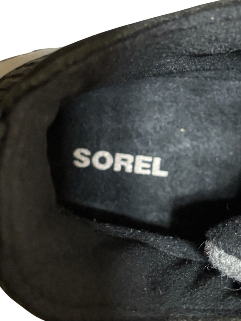 Sorel Kinetic Caribou Waterproof Winter Boots Women's Size 8.5 Gray Black - Picture 5 of 10